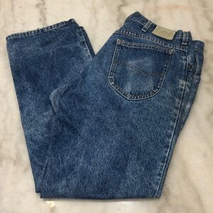 Vintage 90’s Lee Jeans 32x29 Bleach/Acid Wash
